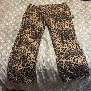 Leopard Print Pants